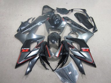 2005-2006 Black Red GSXR 1000 Motorcycle Fairing