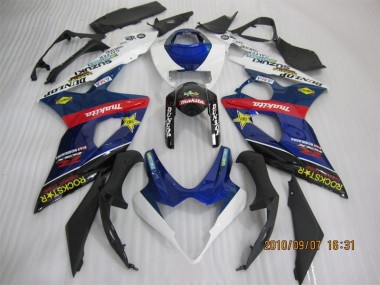 2005-2006 Blue Black Rockstar GSXR 1000 Motorcycle Fairings