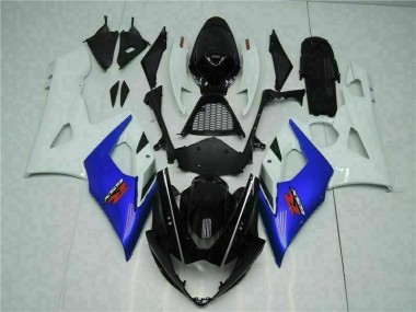 2005-2006 Blue White GSXR 1000 Motorcycle Fairing