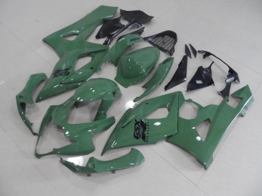 2005-2006 Glossy Army Green GSXR 1000 Motorcycle Fairings