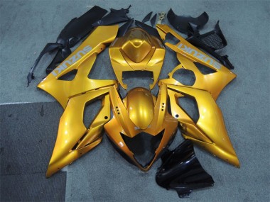 2005-2006 Gold GSXR 1000 Motorcycle Fairings