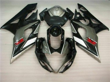 2005-2006 Grey Black GSXR 1000 Motorcycle Fairing