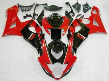 2005-2006 Red Black GSXR 1000 Motorcycle Bodywork