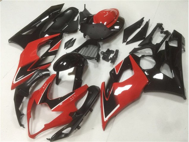 2005-2006 Red Black GSXR 1000 Motorcycle Fairing Kits