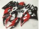 2005-2006 Red Black GSXR 1000 Motorcycle Fairing Kits