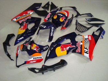 2005-2006 Red Bull Repsol GSXR 1000 Motorcycle Fairings