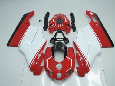 2005-2006 Red White Red Ducati 749 999 Motorcycle Fairings