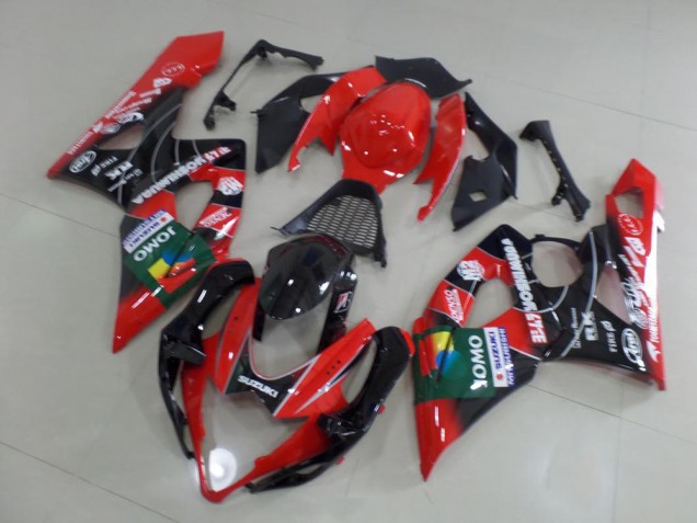 2005-2006 Red Yoshimura GSXR 1000 Motorcycle Fairings