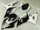 2005-2006 White Black GSXR 1000 Motorcycle Fairing