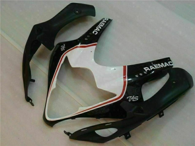 2005-2006 White Black GSXR 1000 Motorcycle Fairings