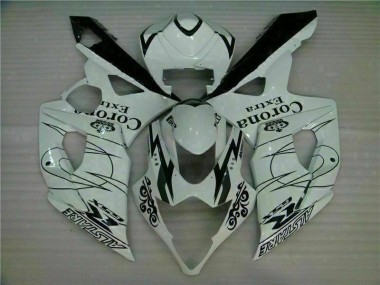 2005-2006 White GSXR 1000 Motorcycle Bodywork