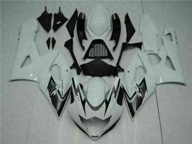 2005-2006 White GSXR 1000 Motorcycle Fairing