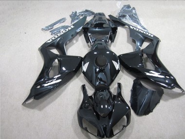 2006-2007 Black White Decal CBR1000RR Motorcycle Fairings