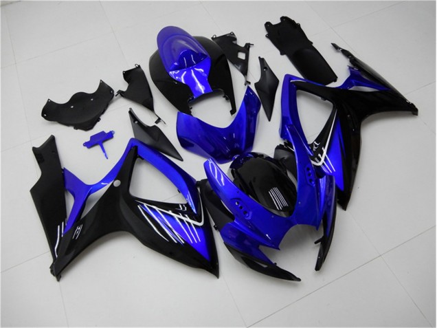 2006-2007 Blue Black GSXR 600/750 Motorcycle Fairings