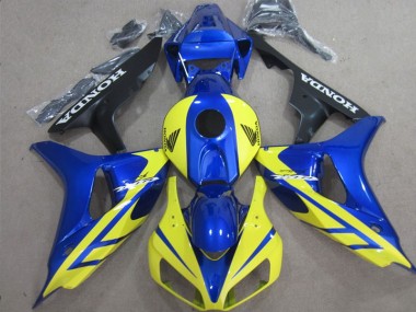 2006-2007 Blue Yellow CBR1000RR Motorcycle Fairing