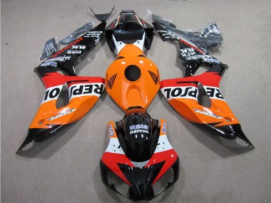 2006-2007 Orange Repsol CBR1000RR Motorcycle Fairings