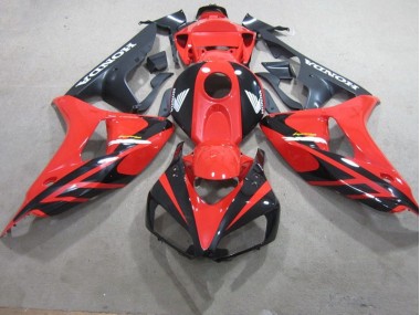 2006-2007 Red Black Fireblade CBR1000RR Motorcycle Fairings