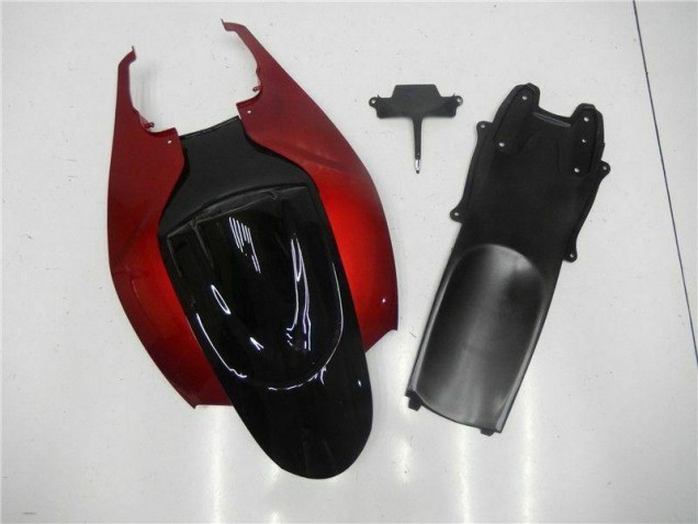 2006-2007 Red Black GSXR 600/750 Motorcycle Fairings