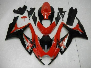 2006-2007 Red GSXR 600/750 Motorcycle Fairing