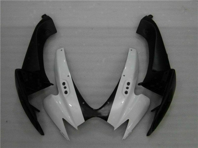 2006-2007 White Black GSXR 600/750 Motorcycle Fairings