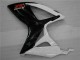 2006-2007 White Black GSXR 600/750 Motorcycle Fairings