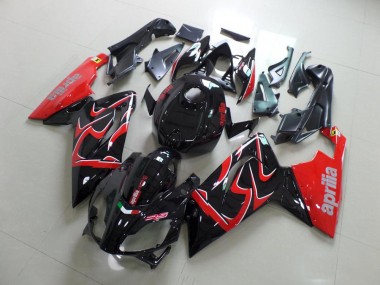 2006-2011 Black and Red RS125 Motorcycle Fairing