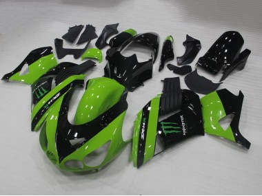 2006-2011 Green Monster ZX14R ZZR1400 Motorcycle Fairings