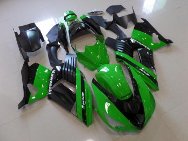 2006-2011 Green and Black ZX14R ZZR1400 Motorcycle Fairings