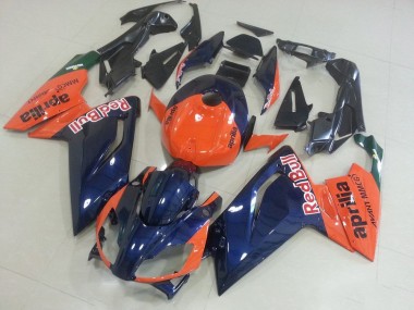 2006-2011 Orange and Dark Blue RS125 Motorcycle Fairings