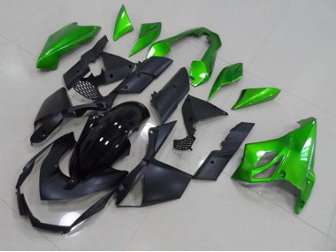 2007-2009 Black Green Z1000 Motorcycle Fairings