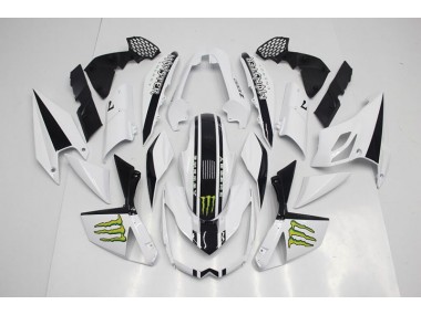 2007-2009 White Z1000 Motorcycle Fairings