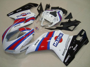 2007-2014 Martini Ducati 848 1098 1198 Motorcycle Fairings