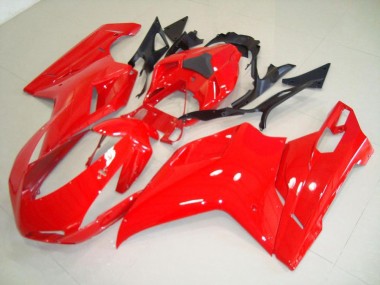 2007-2014 Red Ducati 848 1098 1198 Motorcycle Fairings