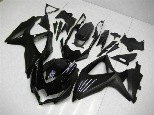 2008-2010 Black GSXR 600/750 Full Motorcycle Fairing Kits