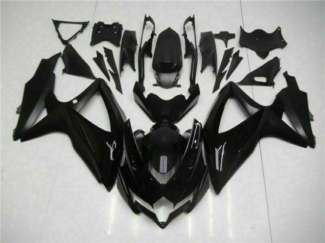 2008-2010 Black GSXR 600/750 Full Motorcycle Fairing Kits