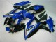 2008-2010 Blue Black GSXR 600/750 Motorcycle Bodywork