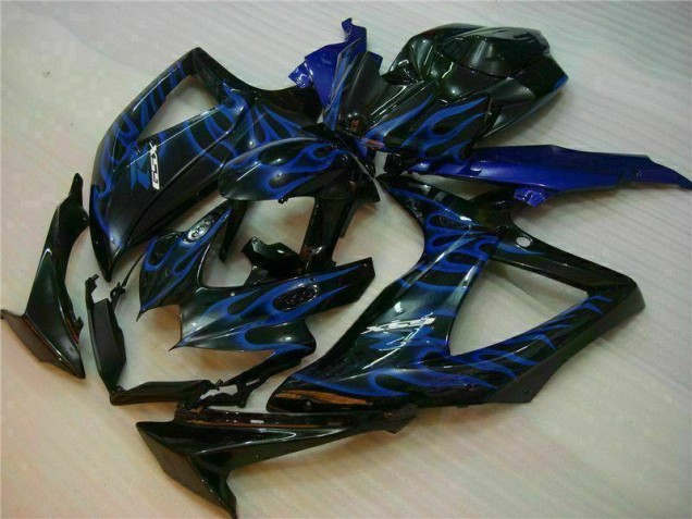 2008-2010 Blue Black GSXR 600/750 Motorcycle Fairing