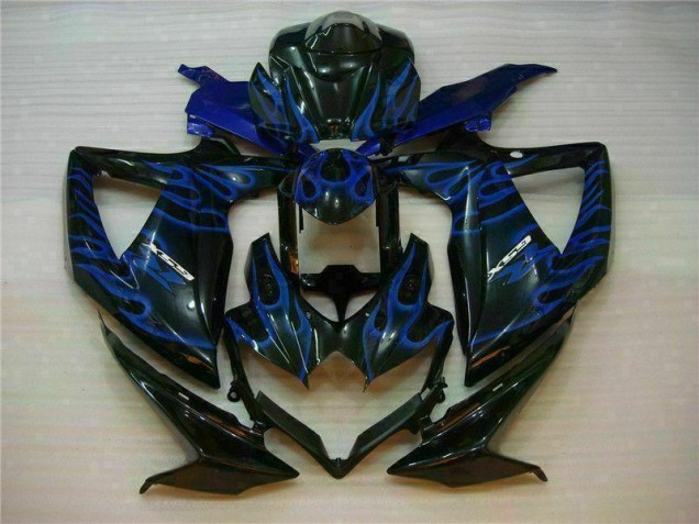 2008-2010 Blue Black GSXR 600/750 Motorcycle Fairing