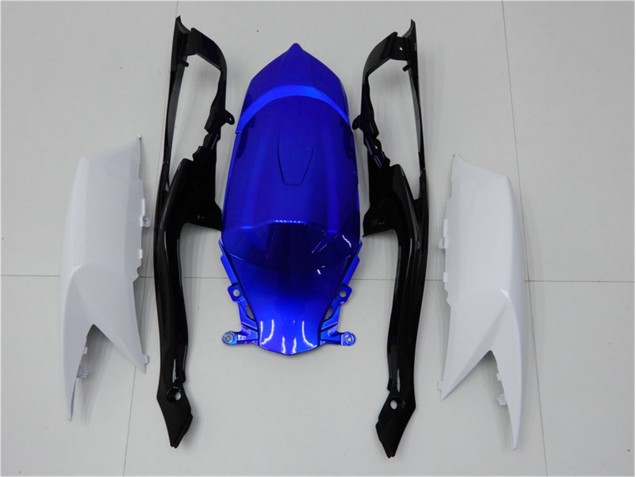 2008-2010 Blue White GSXR 600/750 Motorcycle Fairings