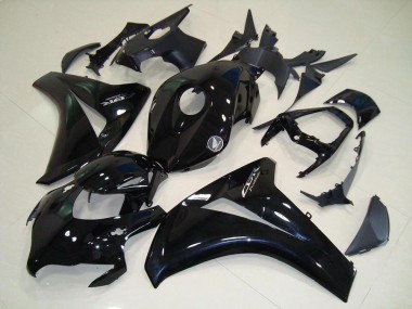 2008-2011 Glossy Black Chrome Decals CBR1000RR Motorcycle Fairings