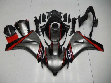 2008-2011 Grey Red Black CBR1000RR Motorcycle Fairings