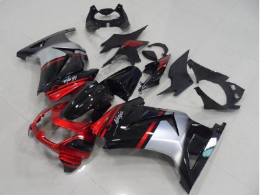 2008-2012 Black Orange ZX250R Motorcycle Fairings