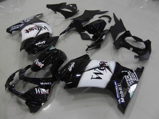 2008-2012 Black West ZX250R Motorcycle Fairings