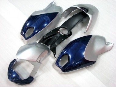 2008-2012 Blue Silver Ducati Monster 696 Motorcycle Fairings