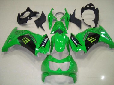 2008-2012 Green Monster ZX250R Motorcycle Fairings