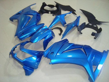 2008-2012 OEM Style Blue ZX250R Motorcycle Fairings