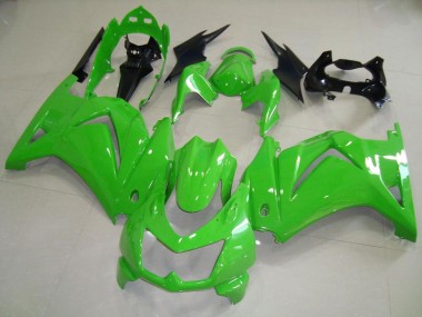 2008-2012 Orginal Green ZX250R Motorcycle Fairings