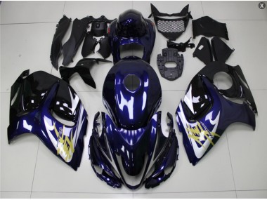 2008-2019 Blue Gold GSXR 1300 Hayabusa Motorcycle Fairings