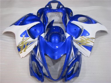 2008-2019 Blue White GSXR 1300 Hayabusa Motorcycle Bodywork