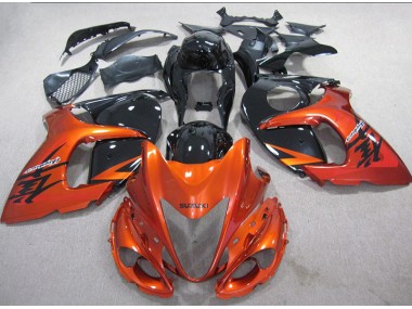 2008-2019 Orange Black GSXR 1300 Hayabusa Motorcycle Fairings